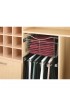 Wood Closet Organizers| Rev-A-Shelf Closet Accessories 18-in x 11-in x 16-in Chrome Basket - ZB96837