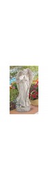 Garden Statues & Sculptures| Design Toscano 32.5-in H x 13.5-in W Off-White Angels and Cherubs Garden Statue - TB56941