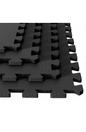 | Fleming Supply Black 24-in x 0.5-in Foam Tile (16-sq ft) (4-Pack) - RD85047