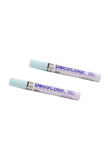 Pens, Pencils & Markers| JAM Paper Broad Point Opaque Paint Markers, Pale Blue, 2/Pack - RZ85570