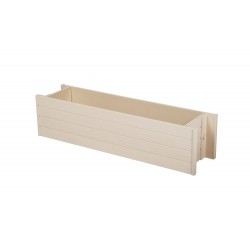 Planters, Stands & Window Boxes| New Age Pet Medium (8-25-Quart) 36-in W x 7.5-in H Maple Mixed/Composite Window Box with Drainage Holes - QM81050