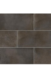 Tile| DELLA TORRE Oxyd 9-Pack Rust 12-in x 24-in Glazed Porcelain Cement Look Floor and Wall Tile - QK40056
