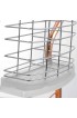 Countertop Organizers| Better Chef 15-in W x 25-in L x 11-in H Stainless Steel Dish Rack and Drip Tray - FX32526