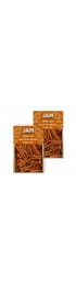 Clothespins| JAM Paper 100-Pack Orange Wood Clothespins - VJ03674