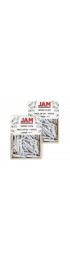 Clothespins| JAM Paper 100-Pack White Wood Clothespins - CV15390