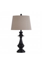 Table Lamps| StyleCraft Home Collection 28-in Bronze 3-Way Table Lamp with Fabric Shade - MP10890
