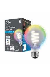 Decorative Light Bulbs| GE Cync 60-Watt EQ G25 Full Spectrum Dimmable Smart Decorative Light Bulb - WK71454