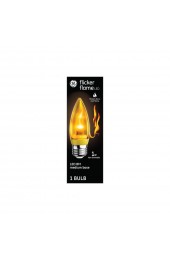 Decorative Light Bulbs| GE Flame Bulb 60-Watt EQ B Warm Candle Light Candle Bulb Light Bulb (6-Pack) - HP92922