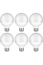 Decorative Light Bulbs| Sunlite G25 Bulb 60-Watt EQ G25 Warm White Dimmable Globe Bulb Light Bulb (6-Pack) - JY62818
