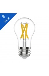 General Purpose LED Light Bulbs| GE Ultra Bright 100-Watt EQ A15 Soft White Dimmable LED Light Bulb (8-Pack) - DL87243