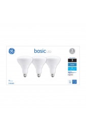 Spot & Flood LED Light Bulbs| GE Basic 65-Watt EQ LED Br40 Daylight Dimmable Flood Light Bulb (3-Pack) - ZR13760