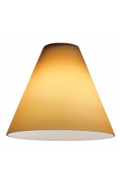 Light Shades| Access Lighting Inari Silk 6-in x 7-in Amber Pendant Light Shade - TA86205